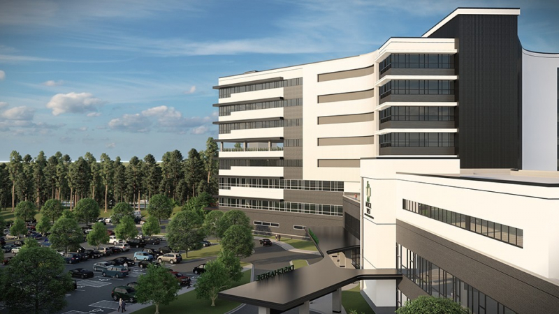 New hospital approved to be built in McCalla for southwest Jefferson County 3 Concept drawing new hospital McCalla