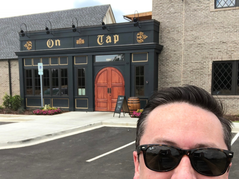 On Tap Cafe Bar Jon Eastwood Selfie Jon Eastwood Look what’s opening at The Bray in Liberty Park, including On Tap Sports Cafe (and a ‘secret speakeasy bar’. Shhh!)