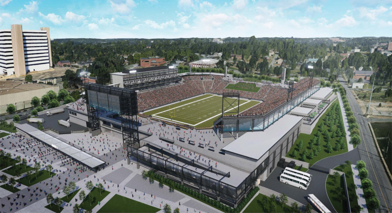 The new Protective Stadium is gonna be pretty. 