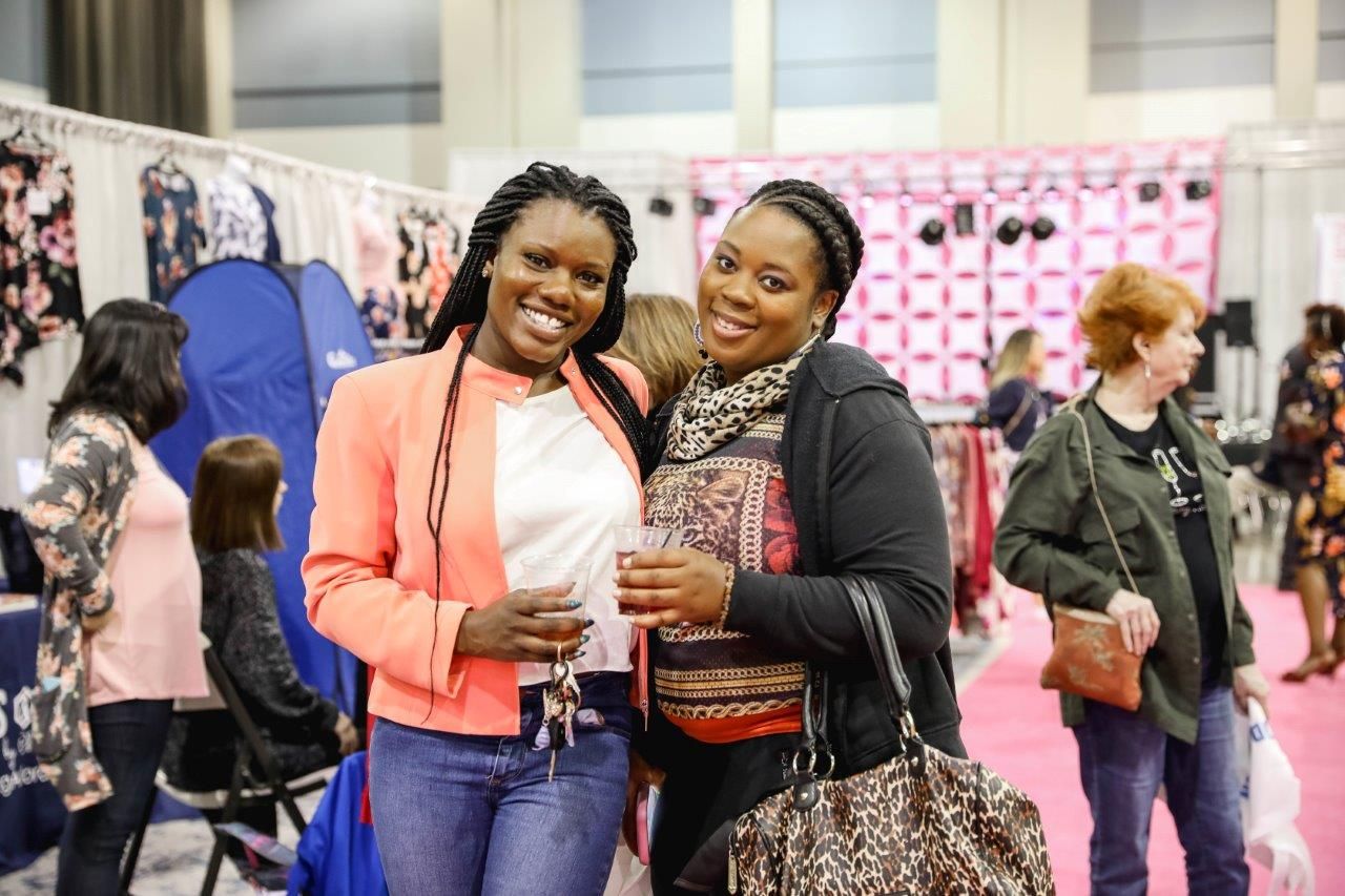 shopping with cocktail Shop, sample, share the fun! Southern Women's Show is happening Oct. 4-6, use code BHAMNOW for $4 off
