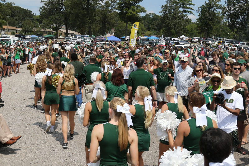 7 reasons to attend the UAB Blazers Football kickoff on August 29th 4 UAB Blazers at Blazer Walk