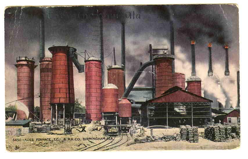 Alice Furnace 1905 in Titusville, then called South Elyton. 