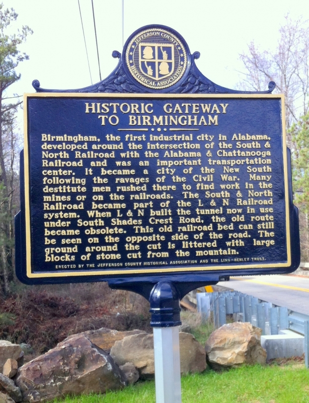 Marvin Clemons and his personal mission to fund a historic marker for Terminal Station 4 To show what the proposed Birmingham Terminal Station marker will look like.