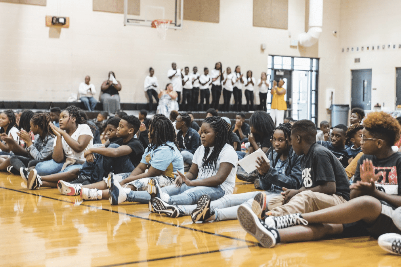 BCBS Be Healthy 4 Green Acres Middle School in Birmingham utilizing $10,000 grant from Blue Cross and Blue Shield of Alabama for 6th grade health programs
