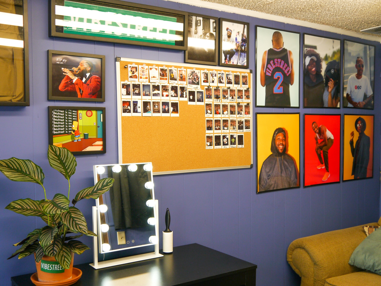 Office Wall at Vibestreet Studios