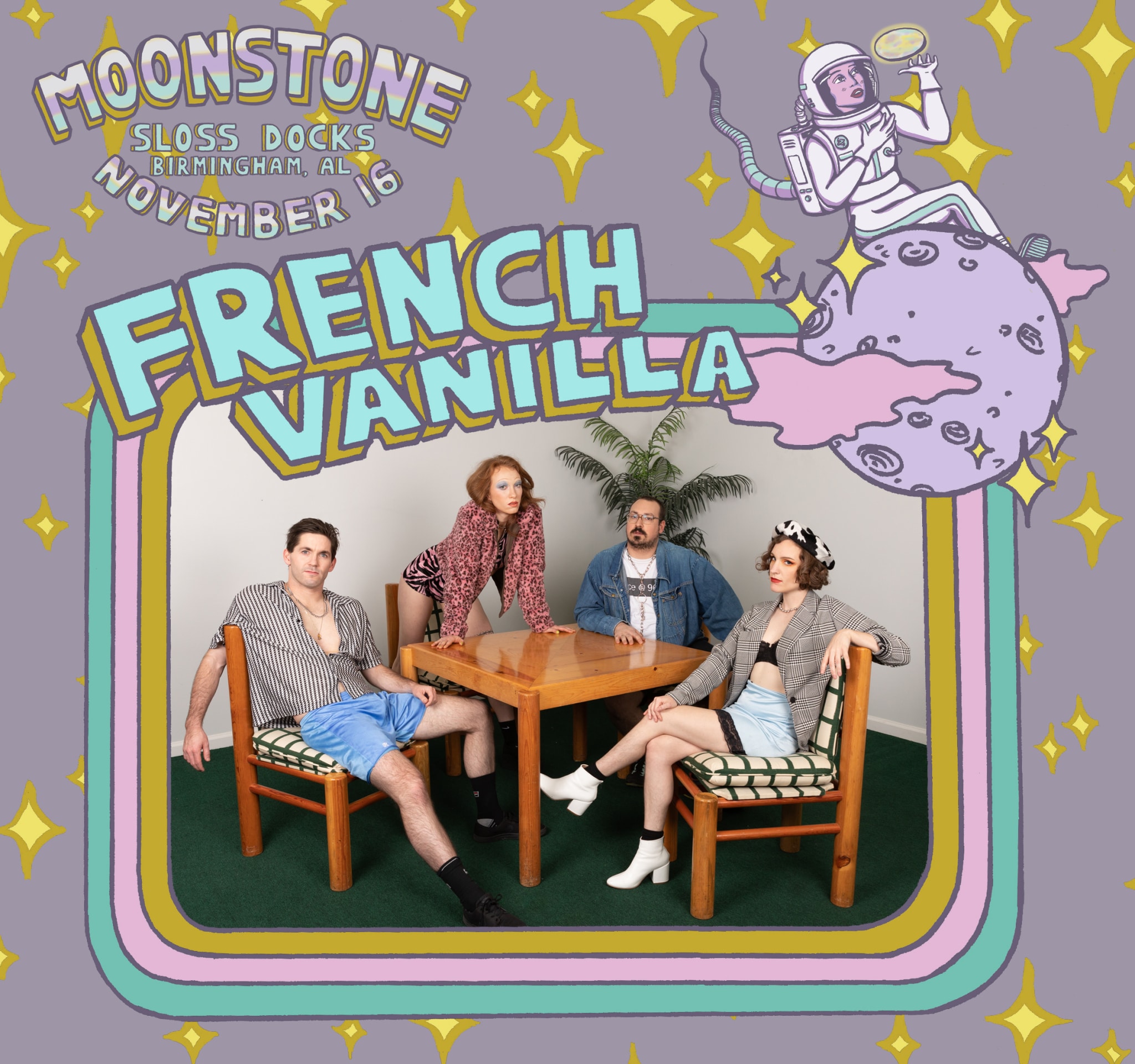frenchvanilla annouce Moonstone Festival, a female focused music and arts fest, happening Nov. 16th at Sloss Docks. Win VIP tickets!