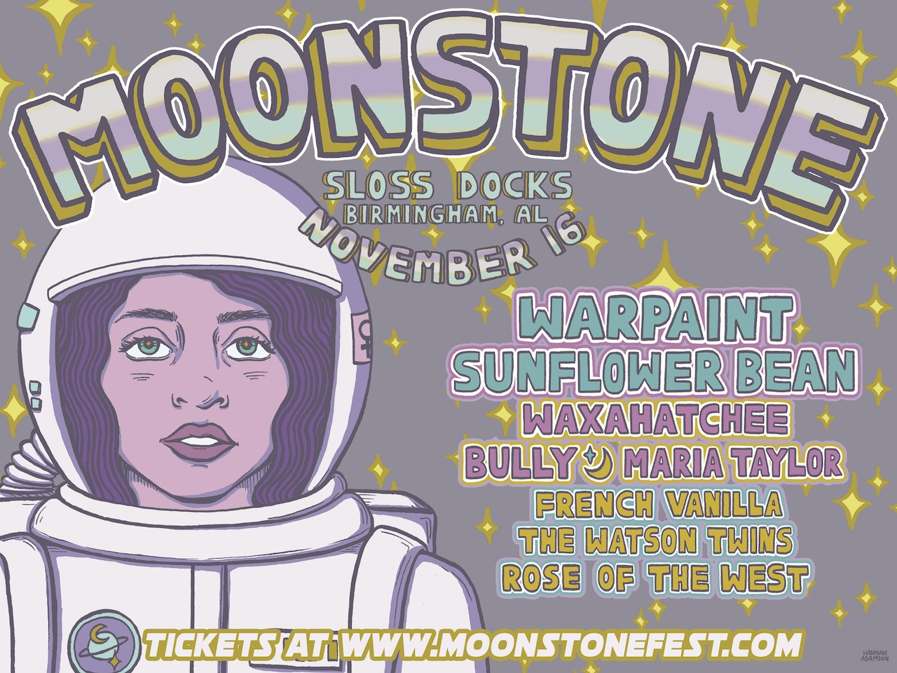 moonstone Moonstone Festival, a female focused music and arts fest, happening Nov. 16th at Sloss Docks. Win VIP tickets!