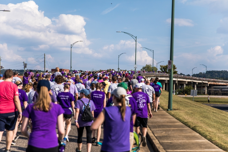 5 reasons Birmingham's 2019 Walk to End Alzheimer's was a smashing success 3 Walking at the 2019 Walk to End Alzheimer's