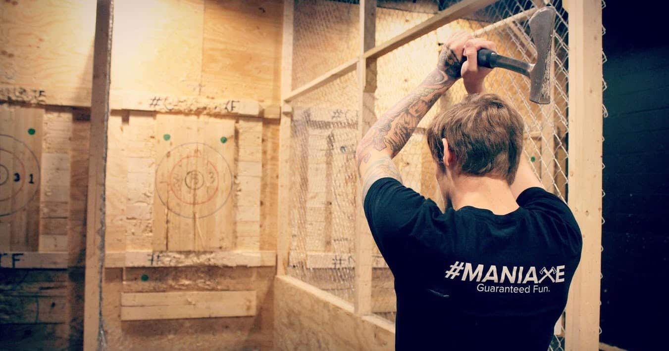 2 Hours of Private Axe Throwing image 1 20 local experience gifts that will make everyone on your holiday shopping list smile