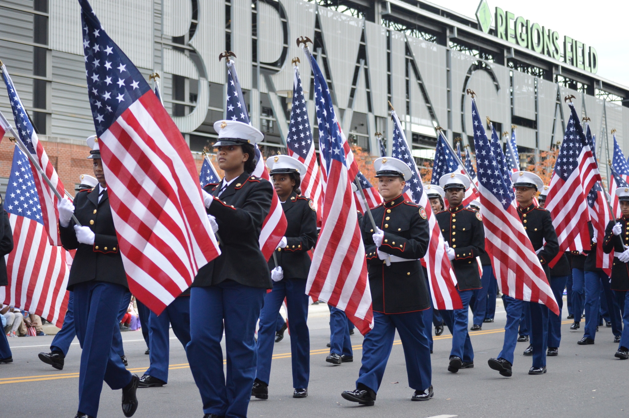 Birmingham's National Veterans Day Parade 2019, the nation's