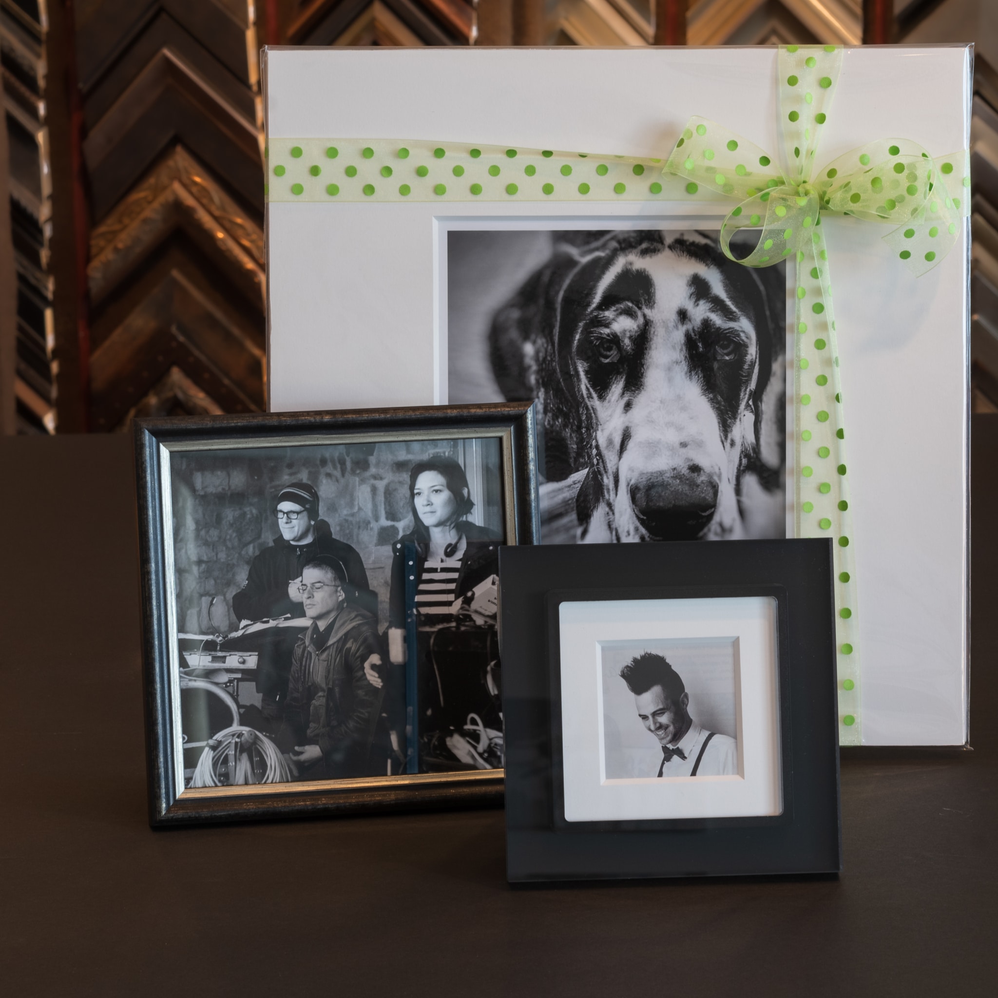 5 holiday gift ideas for any budget at Four Corners Gallery in Birmingham (plus before/after photos) 7 More easel back and table top photos. One picture depicts a Great Dane dog.