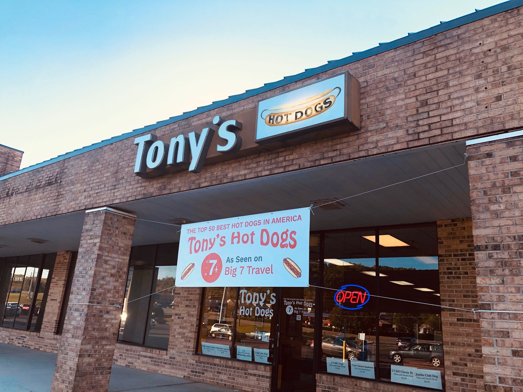 Tony’s Hot Dogs in Pelham named best in the state