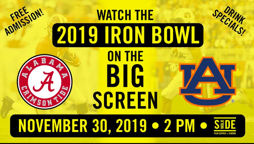 Screen Shot 2019 11 29 at 7.11.58 AM 4 places to watch the Iron Bowl with a big crowd, including Iron City