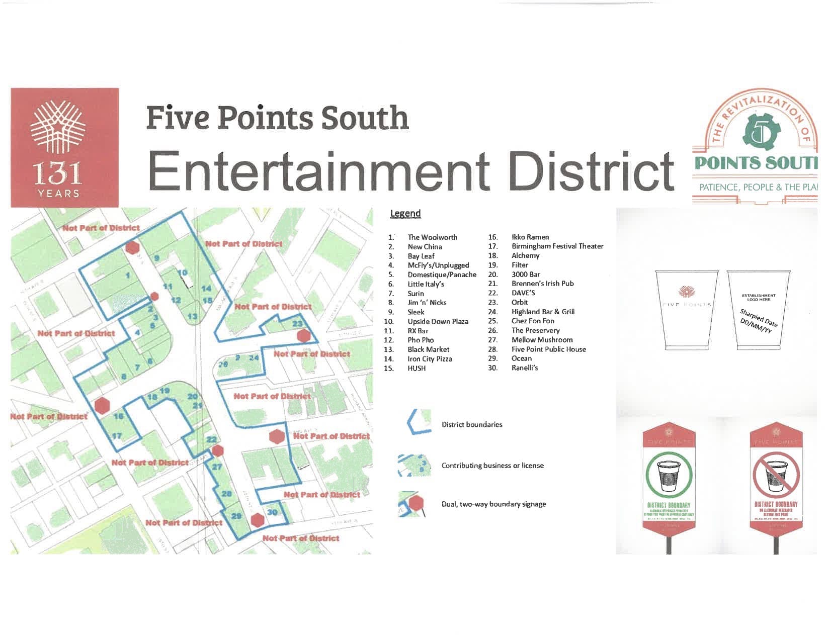 1hh Five Points South is Birmingham’s newest Entertainment District. What you need to know