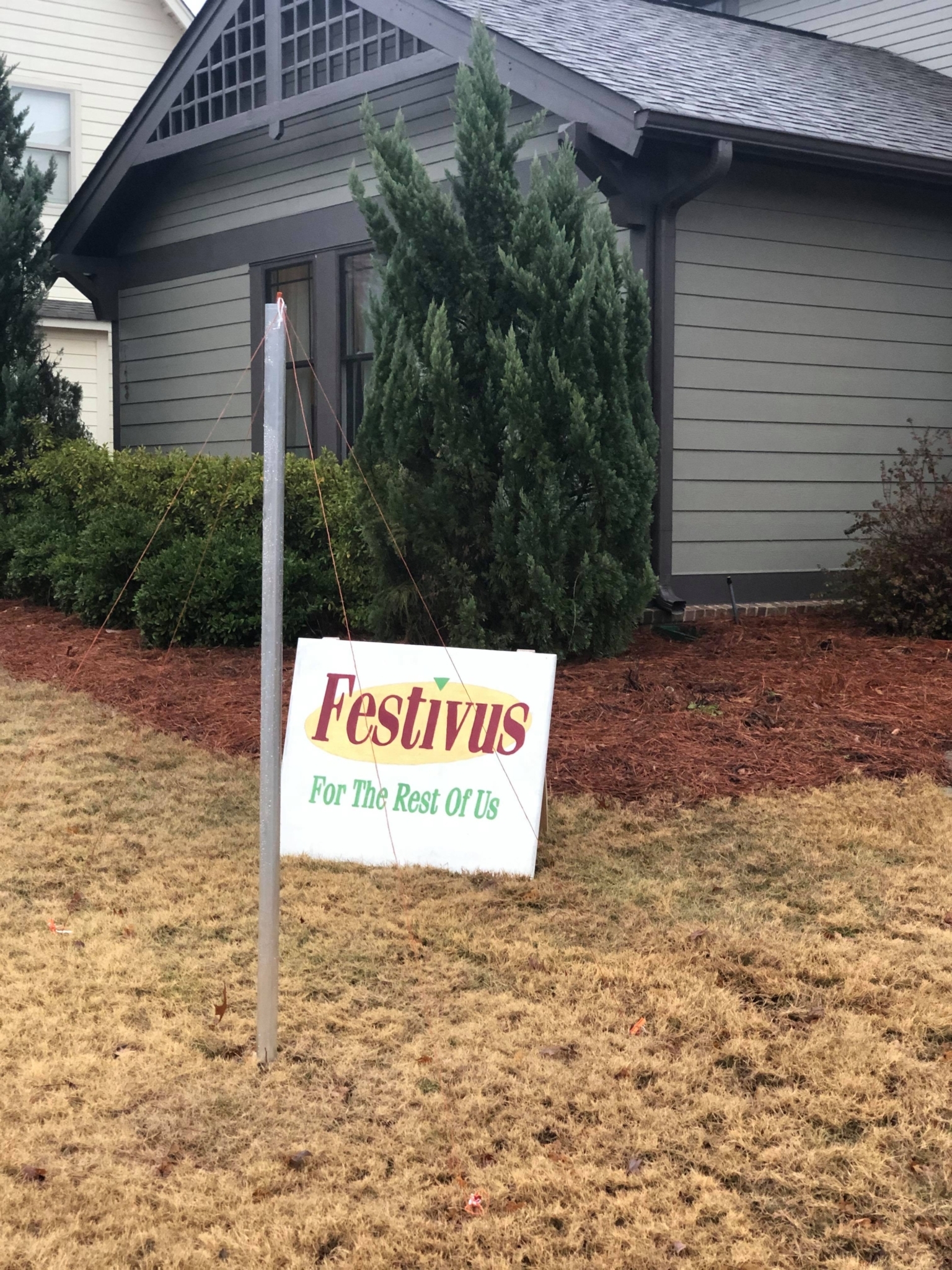 80276178 1267362856772209 1758761052985622528 n It's a Festivus miracle! We found 2 poles. Celebrate the Seinfeld-inspired holiday on Dec. 23