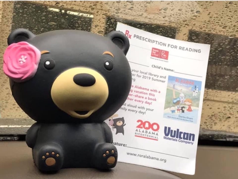 Camellia squishy toy Alabama turns 200: Birmingham children get free books to celebrate