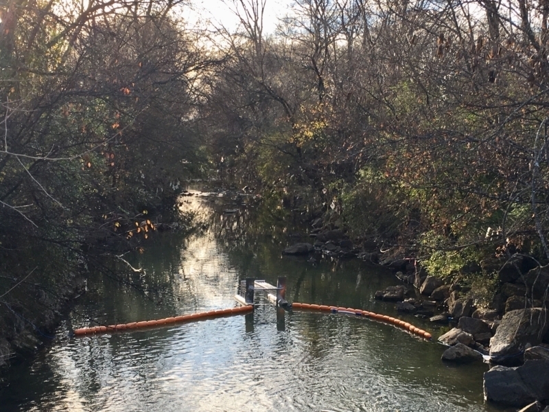 Litter Gitter Osprey Initiative Freshwater Land Trust Alabama Freshwater Land Trust installs “Litter Gitter” at Valley Creek