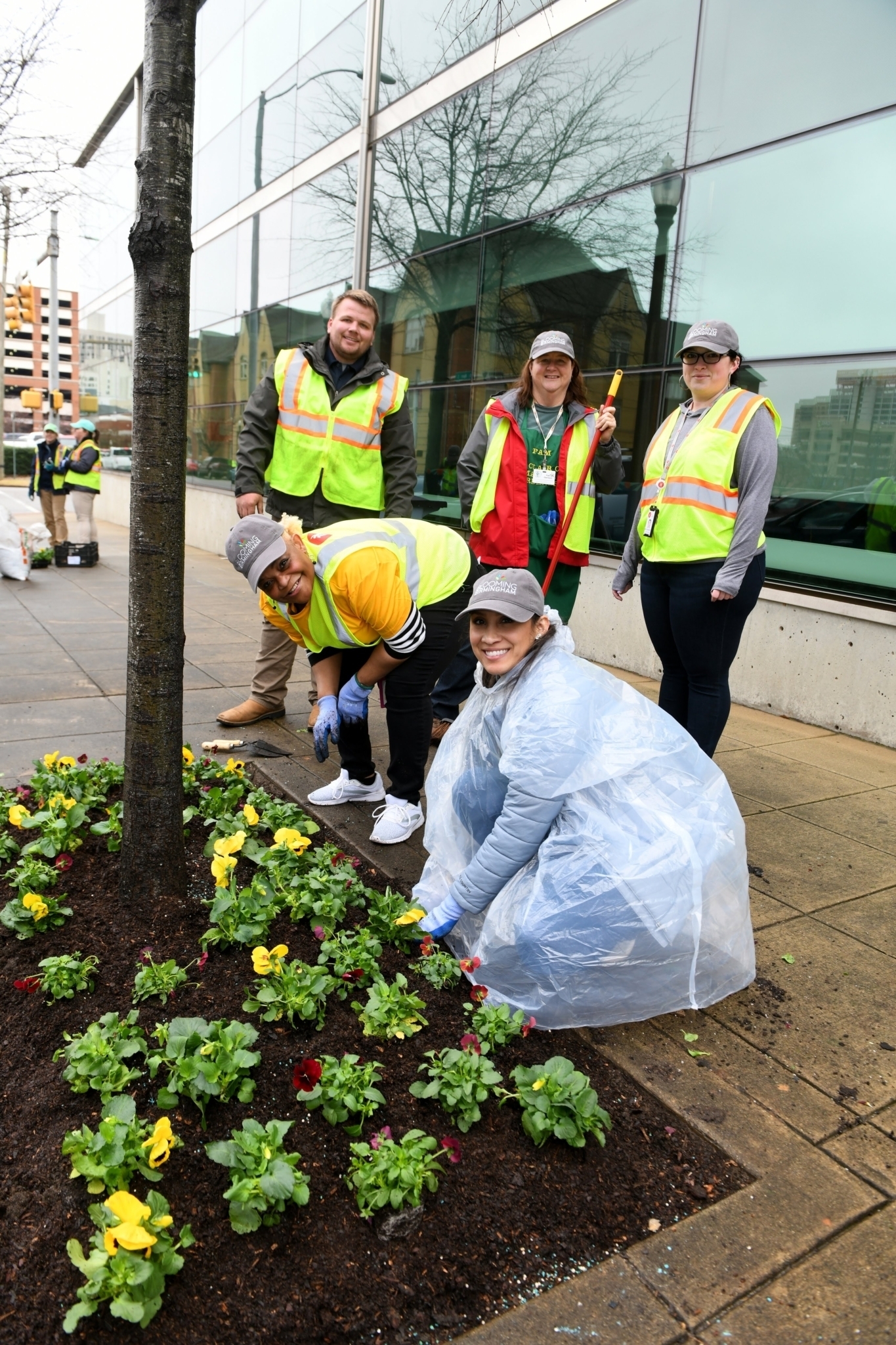 SDM 4321rs11 Blooming Birmingham: Planting 5000 flowers around Children's of Alabama and Parkside District