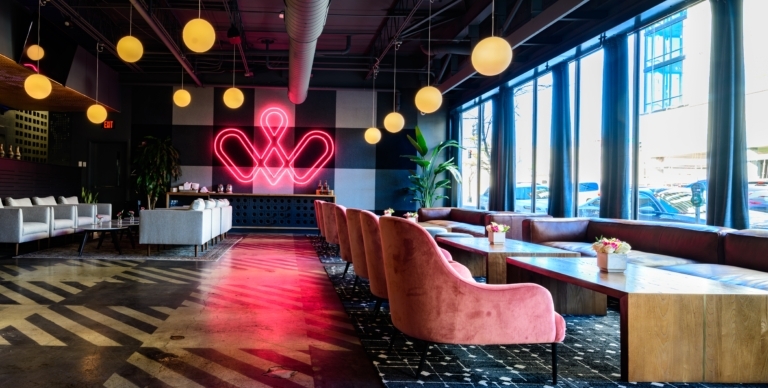 We went inside The Woolworth’s new lounge and WOW! Get ready to have your next event here. [Photos]