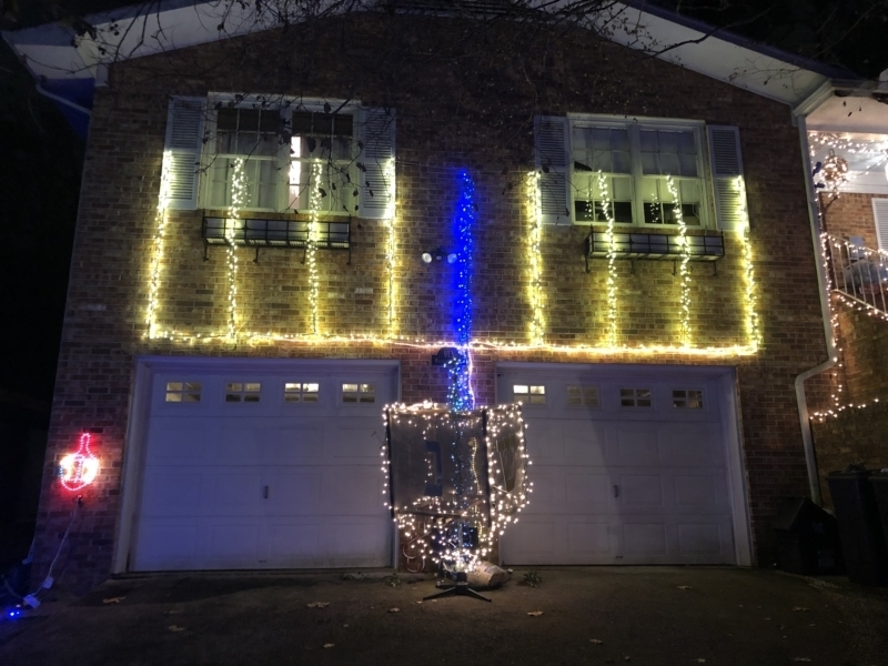 The Chanukah House in Forest Park