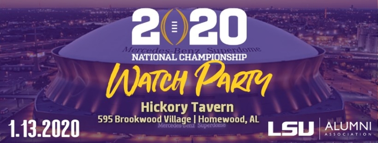 3 places in Birmingham to watch the LSU v. Clemson National Championship game