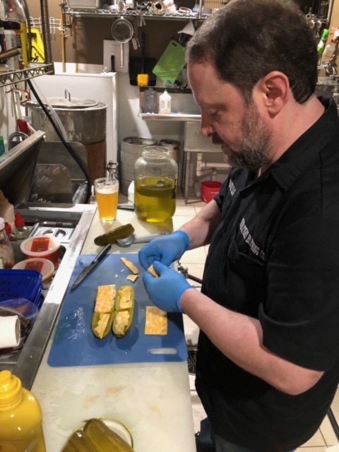 Yep, that's a pickle sandwich. Get one at True Story Brewing. A Birmingham first. 5 True Story 4 rotated Yep, that's a pickle sandwich. Get one at True Story Brewing. A Birmingham first.