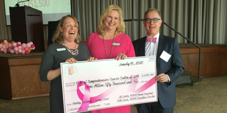 What to do with .05m? Thanks to BCRFA, UAB’s O’Neal Comprehensive Cancer Center gets to decide.