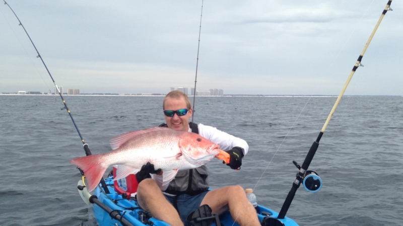 Ryan Robinett fishing