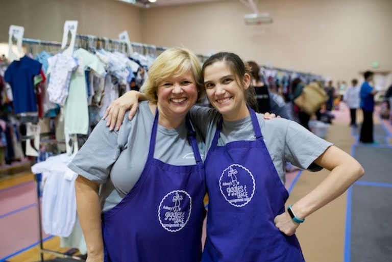 Shop deals during the Giggles & Grace Consignment Sale Feb. 21-22