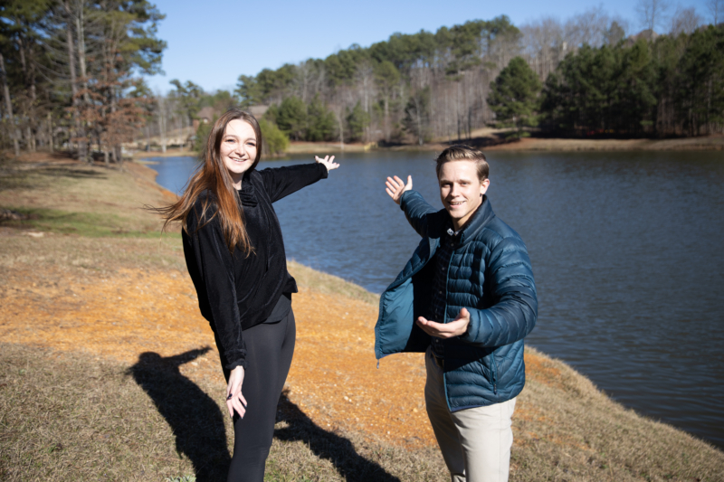lake at Trussville's Carrington Lakes