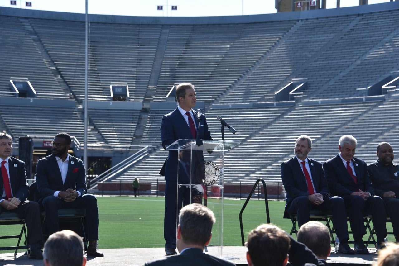 Nick Sellers, CEO of The World Games 2022 at Legion Field in Birmingham