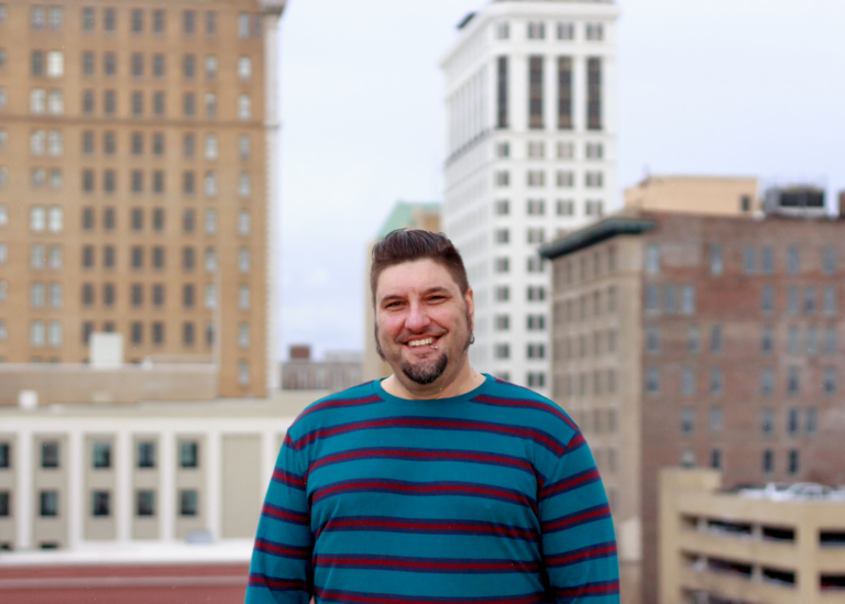 See why emerging Birmingham artist Chip Hudson’s art is on display in Chicago