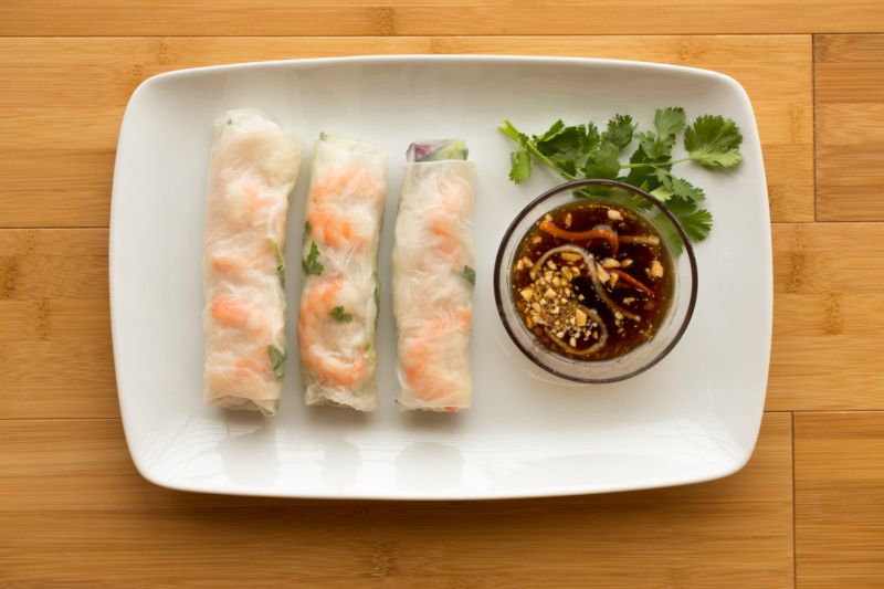 A4. Shrimp Spring Rolls Pho Pho Vietnamese & Sushi Bar to open new location in Hoover