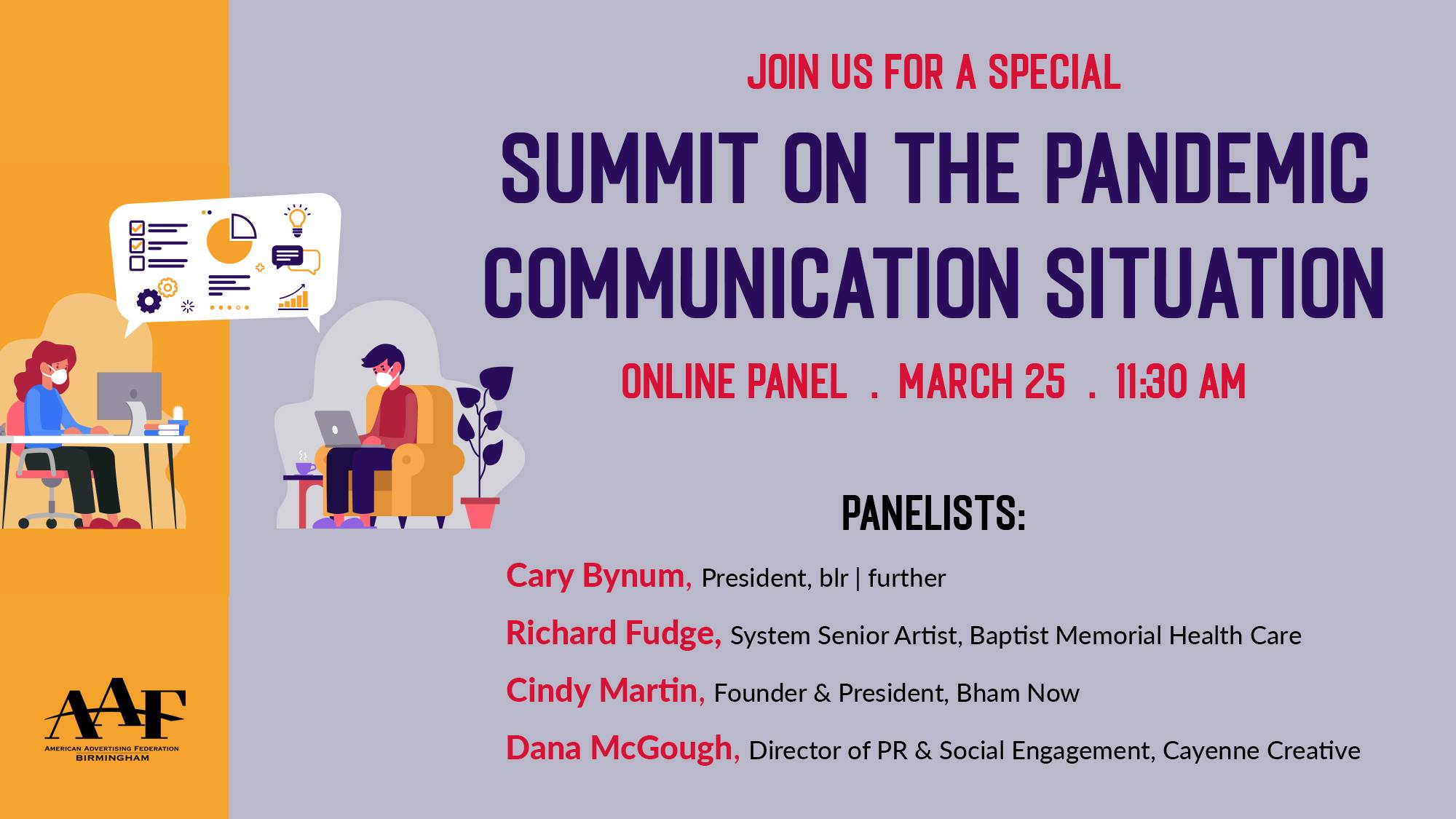 AAF Over 65 marketing execs joined virtual summit on how to communicate during pandemic.