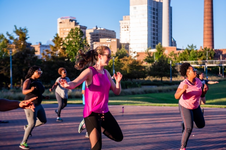 Railroad Park Fitness 1 CANCELLED: Get healthy with free exercise classes returning to Railroad Park!
