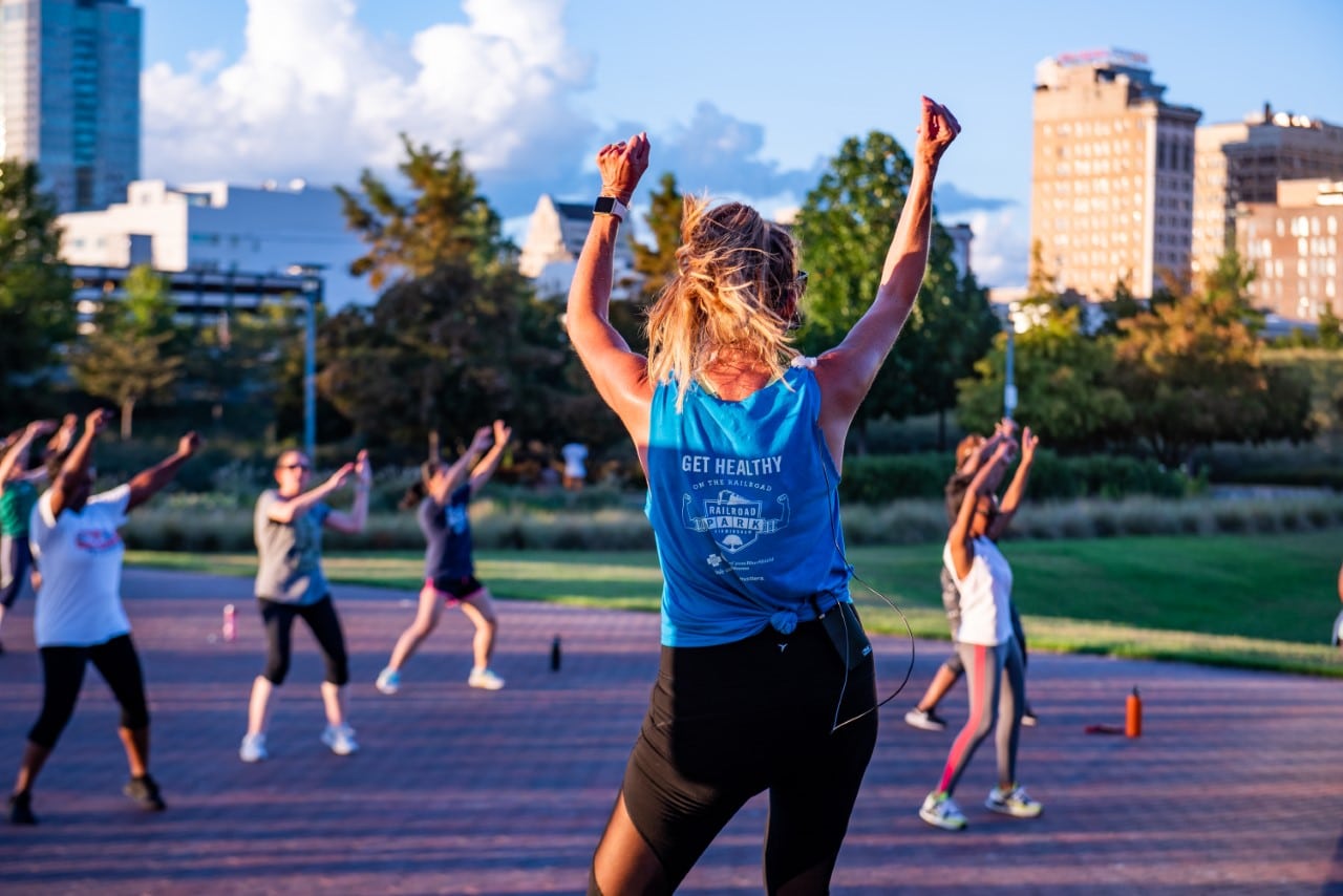 Railroad Park Fitness 2 CANCELLED: Get healthy with free exercise classes returning to Railroad Park!