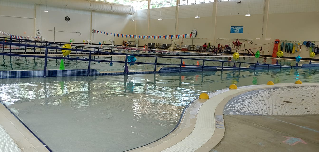 the pool at Lakeshore Foundation is one of the swimming pools in Birmingham that is open