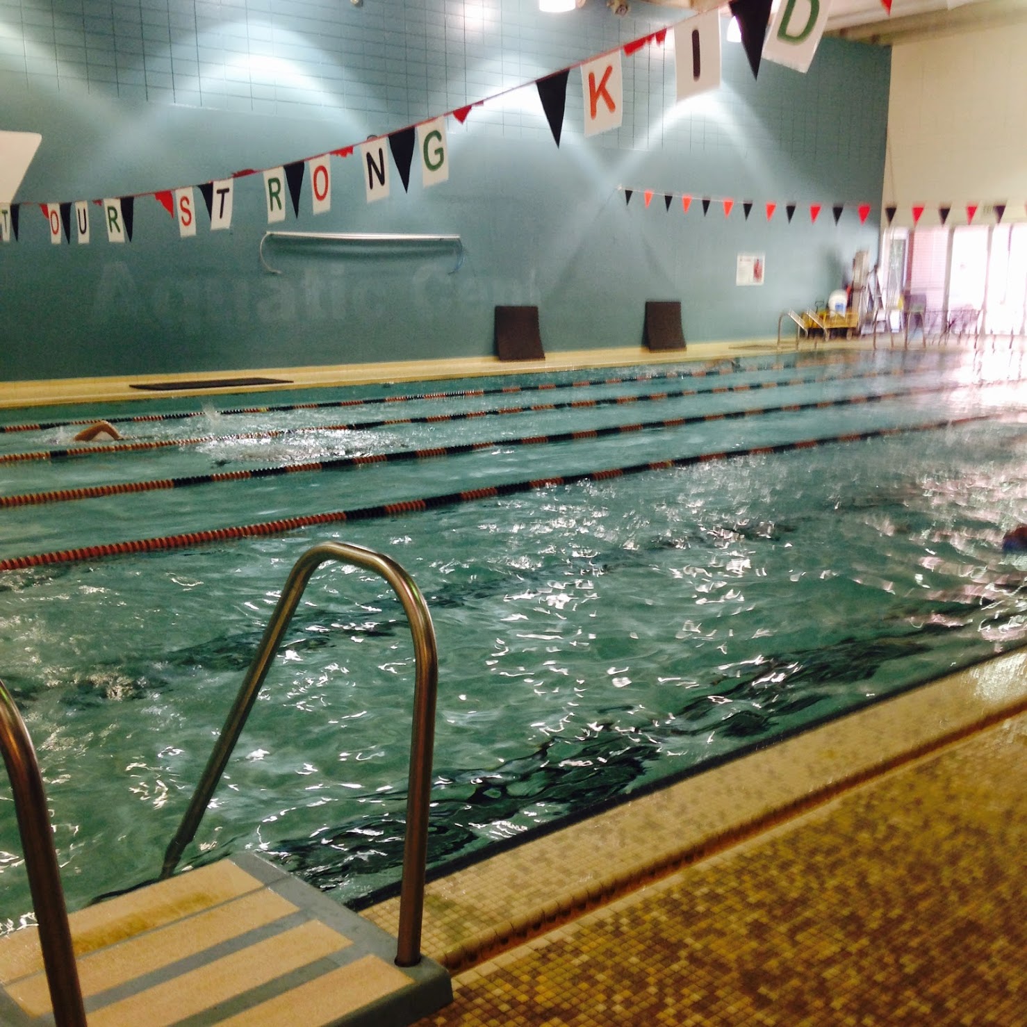 The YMCAs in Birmingham will have swimming pools open for lap swimming, ages 14+