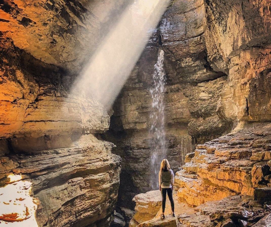 stephens gap waterfall