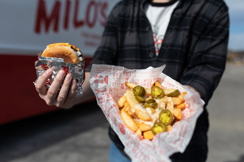 Milos Food Truck 07 Win a $250 gas card + other prizes when you take this 2-minute survey