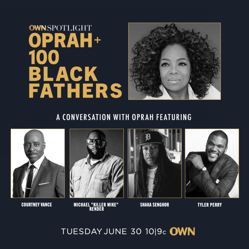 OWN 100BlackFathers Guests copy Birmingham’s Courtney French featured on Oprah TV Special honoring 100 Black Fathers