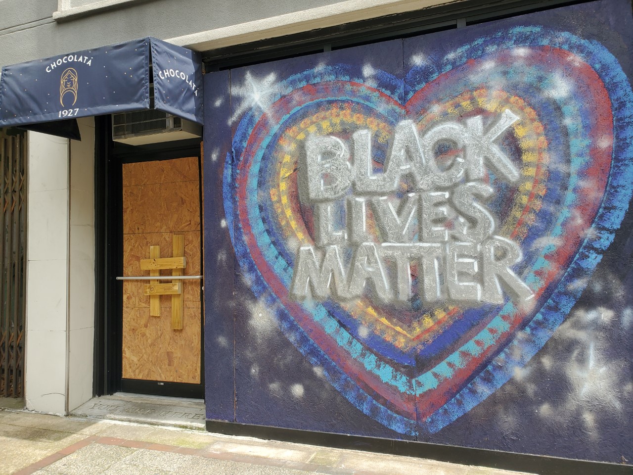 chocolata blm mural MURAL PHOTOS: How Birmingham businesses + artists are using art to express solidarity for change