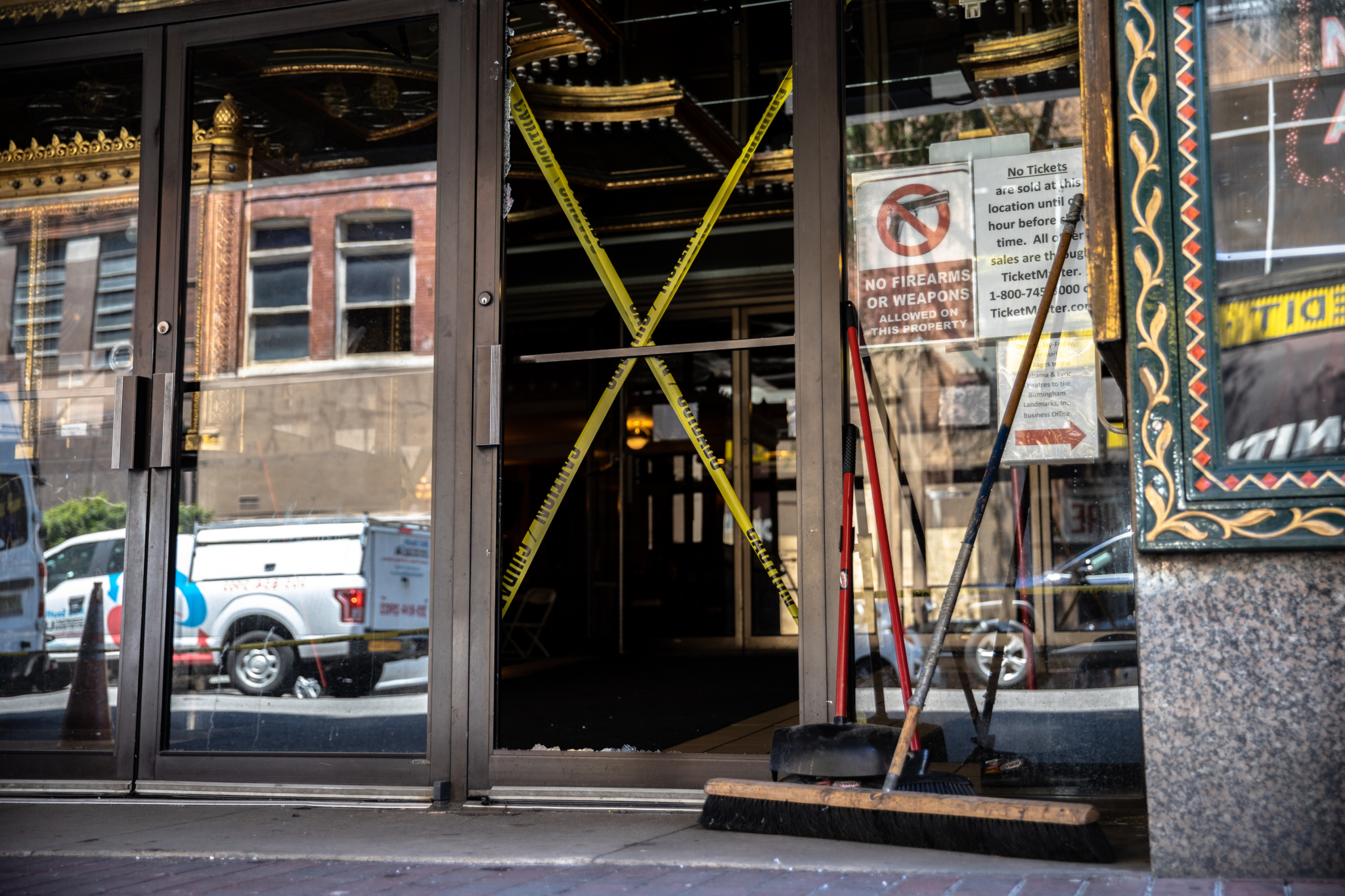 clean up 8 1 Birmingham Business Relief Fund helps small storefronts damaged on Sunday night