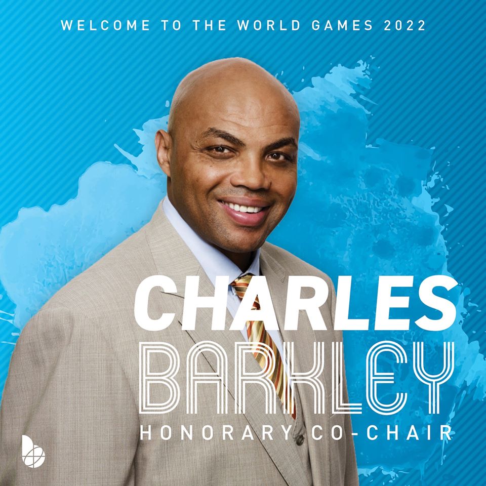 Charles Barkley Charles Barkley named Honorary Co-Chair of The World Games