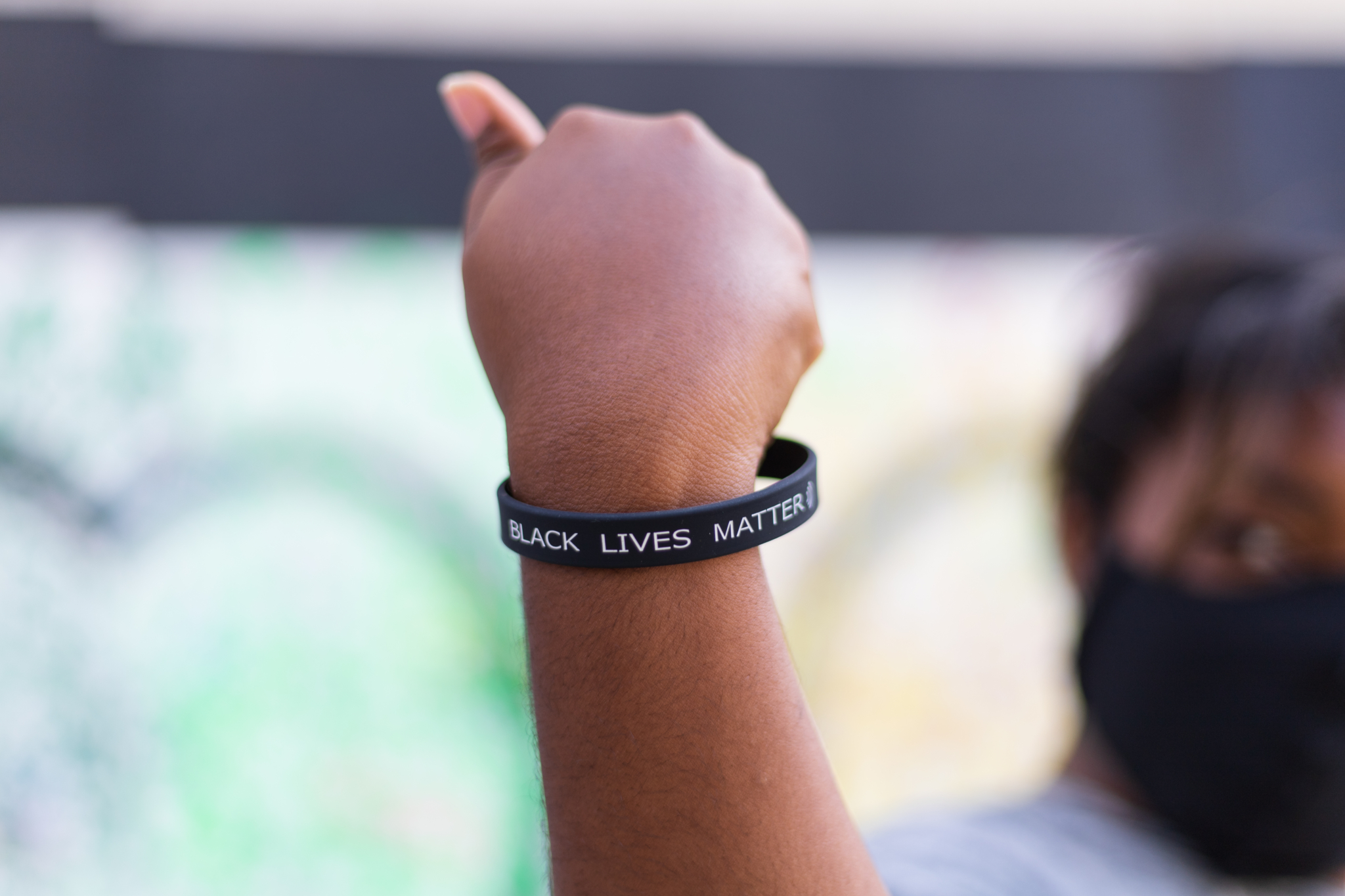 Linq 5678 Local tech startup launches $5 smart bracelet to share Black Lives Matter resources