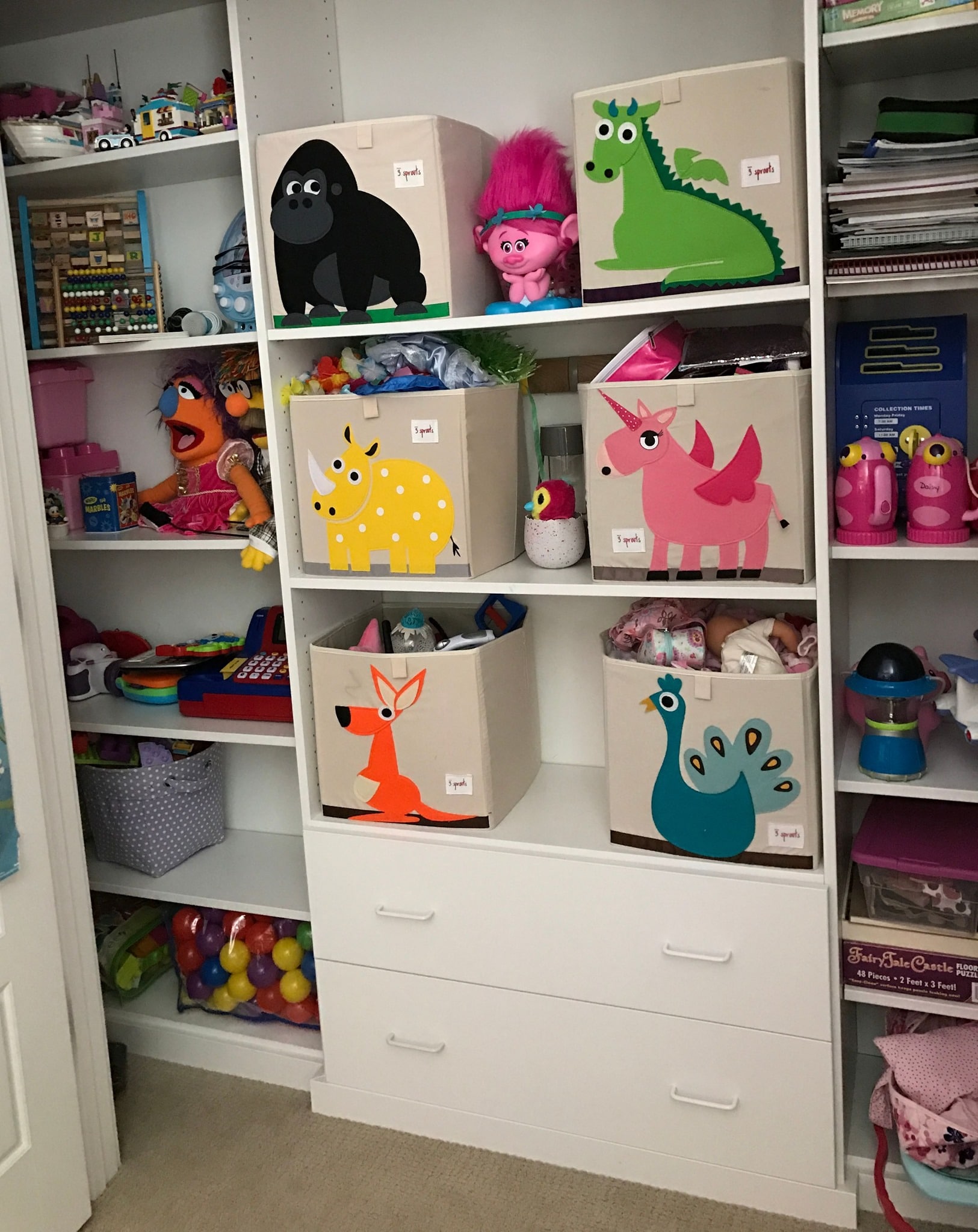 animals 5 ways to organize your child's room + make it fabulous