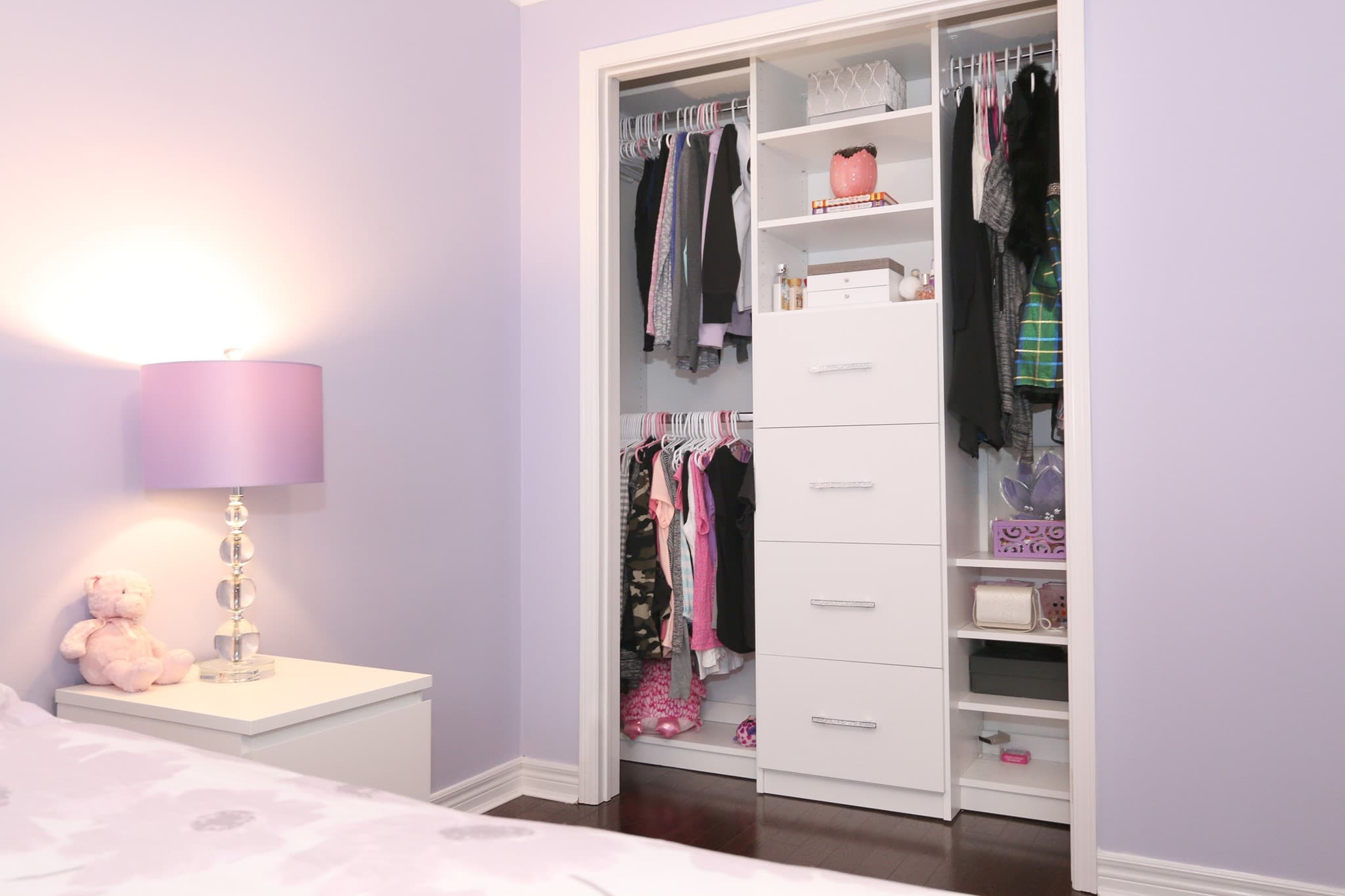 lavender 5 ways to organize your child's room + make it fabulous