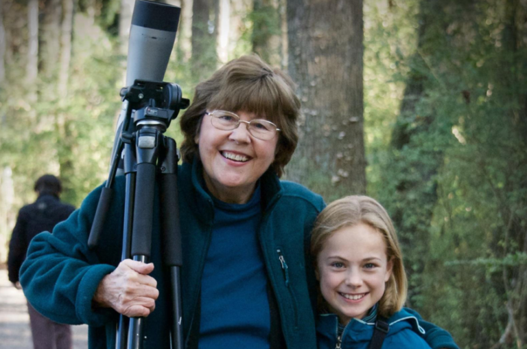 Anne Miller, founder of the Alabama Wildlife Center receives Alabama Audubon’s Yellowhammer Award