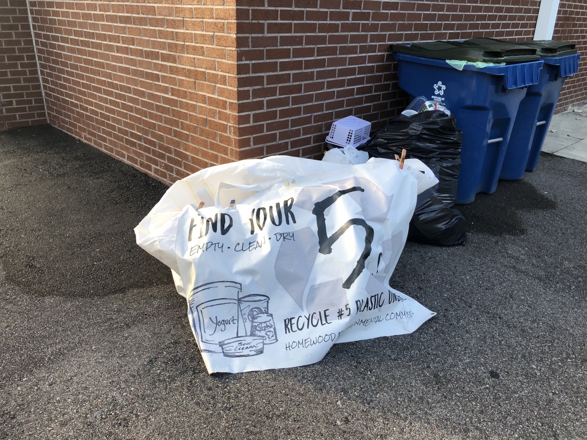 Need a place to recycle #5 plastics? We found a solution in Homewood called Find Your Fives 2 Homewood Recyling 2 Need a place to recycle #5 plastics? We found a solution in Homewood called Find Your Fives