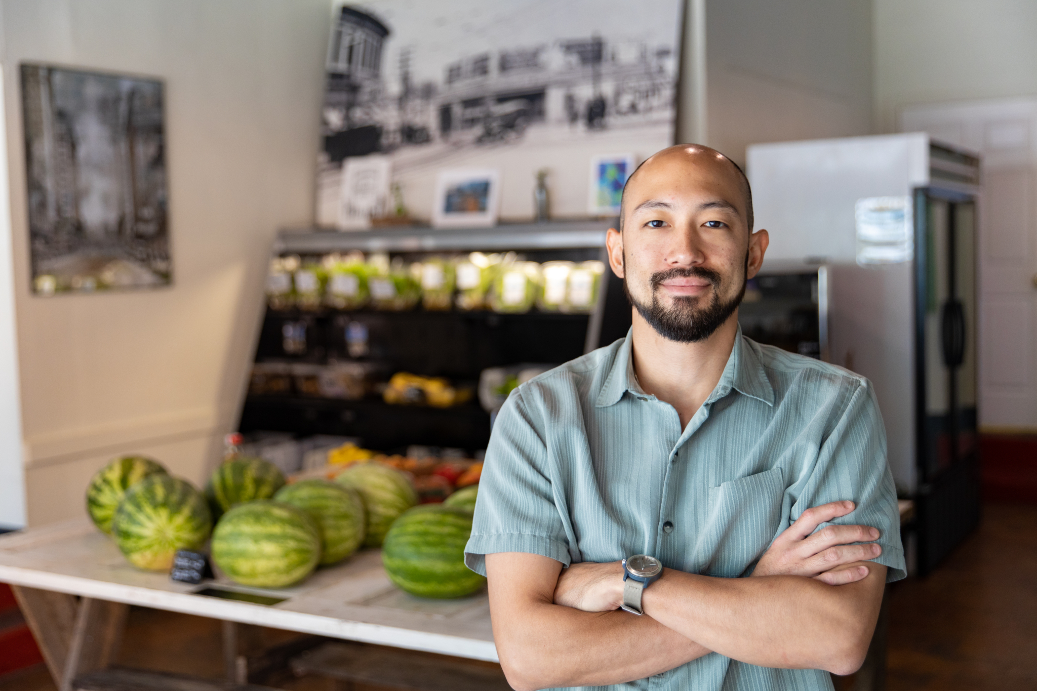 Justin Petruff is one of the owners of Local Source Market & Grocery
